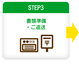 保険おまとめ支援サービスのご利用「STEP3」書類準備・ご返送